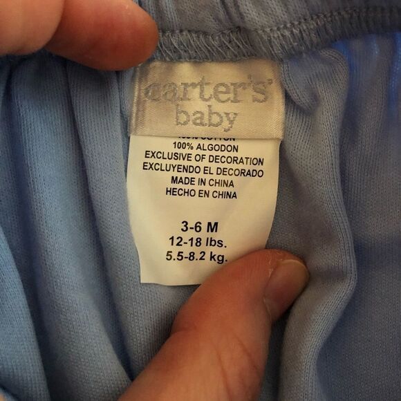 CARTER’S blue bloomers 3-6 mo - Picture 3 of 3
